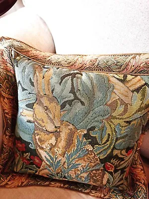 William Morris Hare Tapestry Cushion Cover • £35