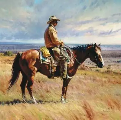 Martin Grelle - An American Icon - S/N Giclee Canvas - 36 X 36 - MINT • $1500