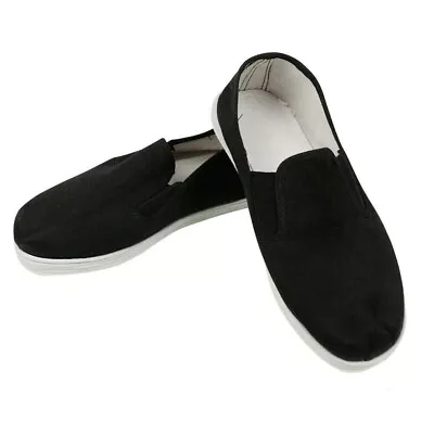 Mens/adults Kung Fu Cotton Martial Slippers Tai Chi Pumps Sole Arts Karate Shoes • $30.60