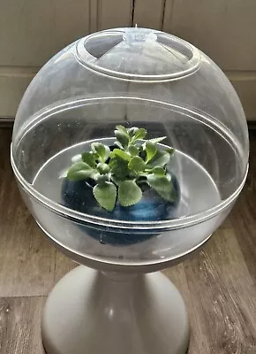 Vintage Atomic Age MCM Dome Terrarium Planter With Retro Tulip Base FULL SIZE • $625