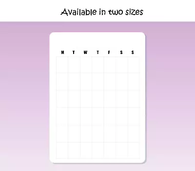 A5 Blank Calendars 16 Months Bujo Stickers Planner Stickers 1172 • £10