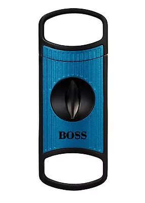 $19.99 • Buy Boss V-Cut Cigar Cutter Aluminum (Blue)