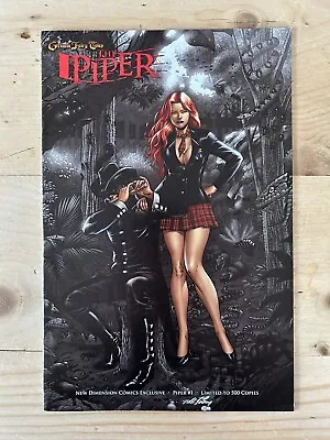 GRIMM FAIRY TALES THE PIPER #1 AL RIO COVER Grey Cover Limited To 500 Rare Comic • £34.95