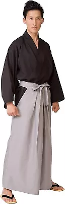 Japanese Men's Samurai Costume Jacket Hakama Set H180cm Popular Items • $64