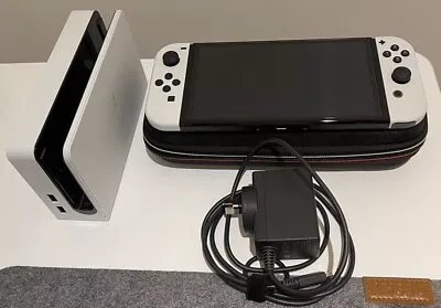 Nintendo Switch OLED Console Bundle • $375