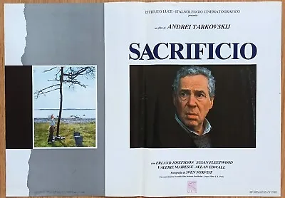 $47.59 • Buy The Sacrifice ORIGINAL Italian Photobusta '86 POSTER  Andrei Tarkovsky Offret  C