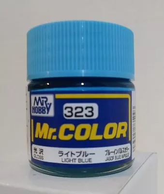 Gunze Sangyo Mr Color Acrylic Paint C-323 Light Blue (JASDF) 10ml. • $2.99