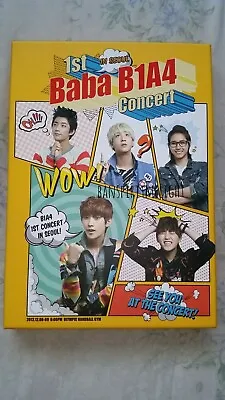 B1A4 1st Concert : Baba B1A4 In Seoul 3DVD +148p Photobook +5p Poster (On Pack) • $48