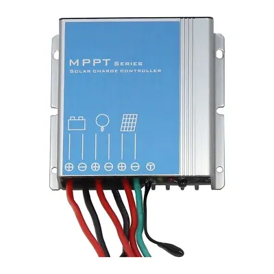 Waterproof 10A 12V MPPT Solar Charge Controller/regulator For Lithium Batteries  • £24.99