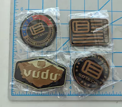 Set Of 4 EOTECH 2024 SHOT Show Las Vegas VUDU And Morale Patch Lot • $16.41