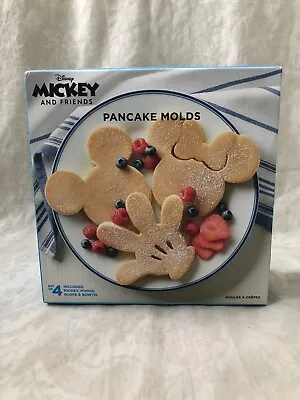 Williams Sonoma Mickey And Friends Pancake Molds Set Of 4 New • $23.96