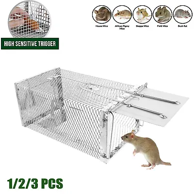 Cage Trap Live Humane For Squirrel Chipmunk Rat Mice Rodent Animal Catcher New • $20.89