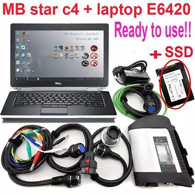 MB SD C4 Connect Compact C 4 X E Ntry D AS Star Diagnostic With E6420 Free Shipp • $700