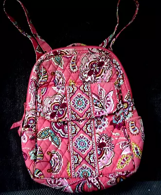 Vera Bradley Call Me Coral Backpack Adjustable Straps • $39.99