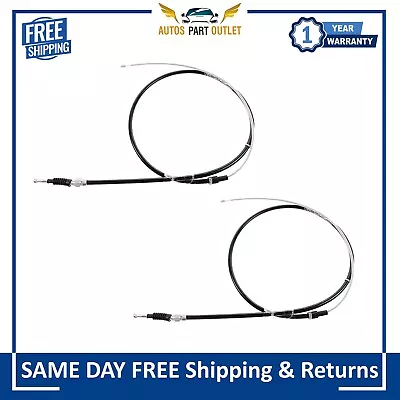 NEW Emergency Parking Brake Cable Left & Right Pair For 1999-2010 VW Beetle Golf • $49.18