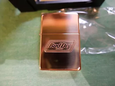 $287 • Buy Zippo Budweiser Bud Dry Brass Lighter 1993