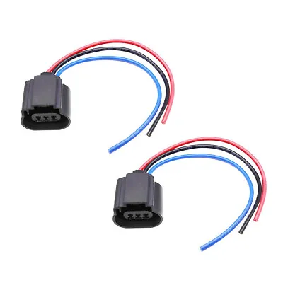 H13 9008 Female Socket Headlight Socket LED Plug Wire Harness  Adapter Connector • $4.38