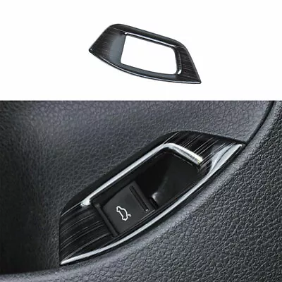 For VW Passat B7 2011-2015 Black Titanium Switch Tailgate Trunk Cover Trim 1PCS • $25.51