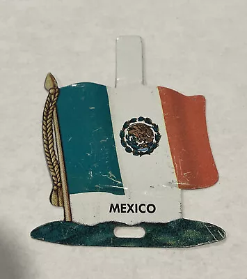 Vintage Nabisco Tin Flag - Mexico -1959 Cereal Premium Hard To Find • $5.99