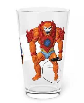 Beast Man Pint Glass 16oz - He-Man & Masters Of The Universe - Skeletor - MOTU • $21.99