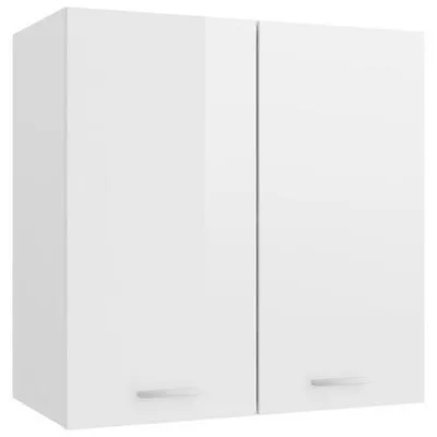 600 White Kitchen Cabinet Unit Wall 2Door Cupboard 60cm Full Gloss Itzcominghome • £64.99