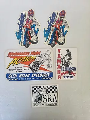 Vintage Motocross Stickers Lot Of 5  ... Troy Lee Design Sudden Yamaha GP SRA • $19.99