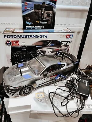 Tamiya Ford Mustang 58664 Tt02 Tt-02 4wd Chassis Carson Rc Teu-105bk Esc • £99.99