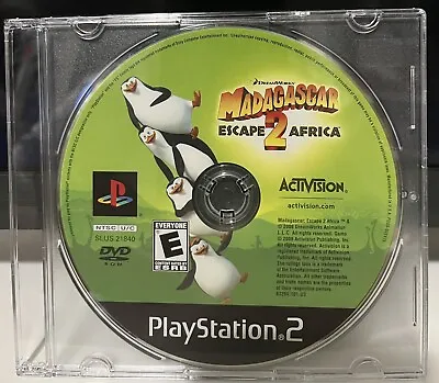 Sony PlayStation 2 PS2 Disc Only TESTED Madagascar: Escape 2 Africa • $3.99
