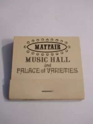 Vintage Matches From Mayfair Music Hall And Palace Of Varieties Santa Monica... • $8.95