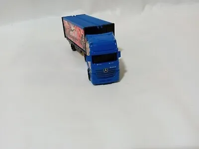 Hot Wheels Blue Mercedes-Benz Actros • $12.96