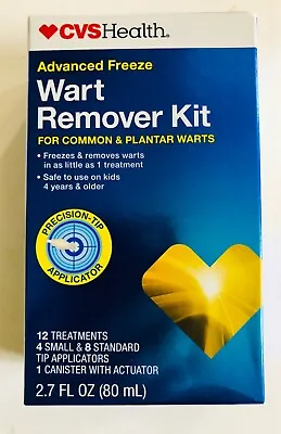 $9.99 • Buy Cvs Advanced Freeze Wart Remover Kit For Common & Plantar Warts Exp: 11-30-2025