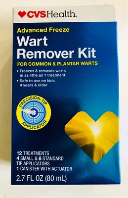 $9.99 • Buy Cvs Advanced Freeze Wart Remover Kit For Common & Plantar Warts Exp: 11-30-2025