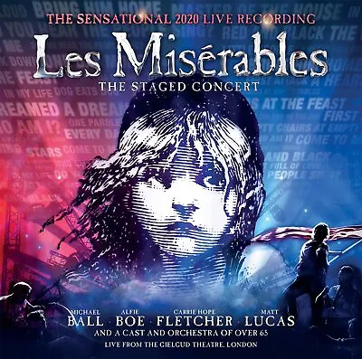 £7.99 • Buy Les Miserables The Staged Concert Alfie Boe Brand New And Sealed Double Cd <<