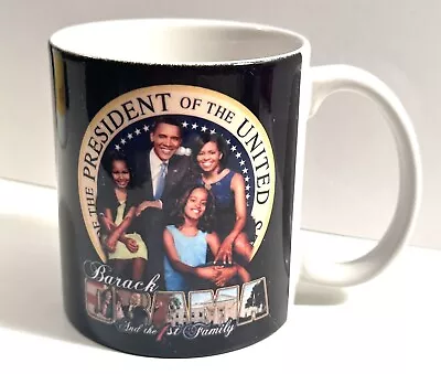 Barack Obama President And The First Family Ceramic Coffee Mug • $19.95