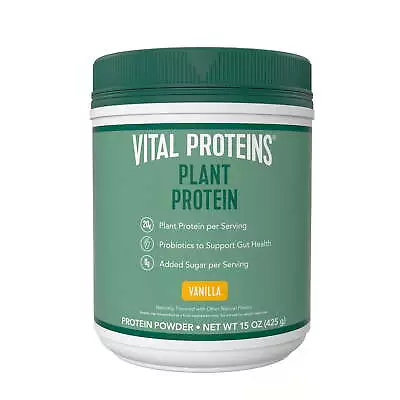 Plant PeaChickpea&Hemp Protein Powder Vanilla 20g Protein14 Servings15 Oz • $29.98