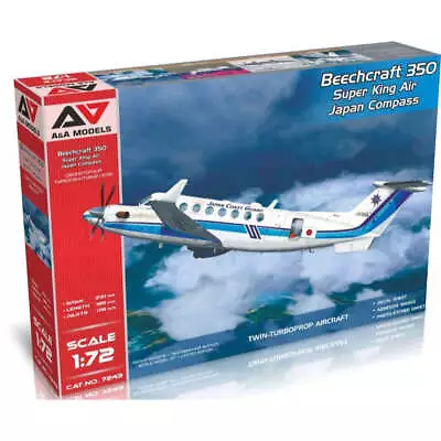 A&A Models 7243 1/72 Beechcraft 350 Super King Air Japan Coast Guard • $66.99