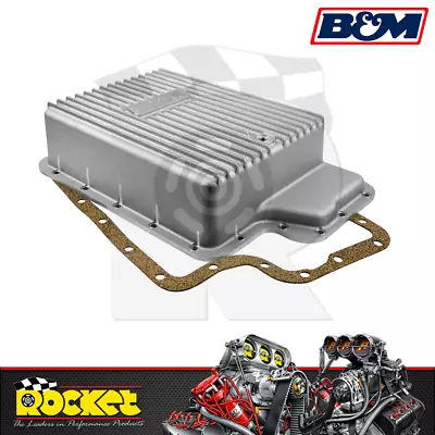 B&M Cast Aluminium Deep Transmission Pan Fits Ford E4OD/4R100/5R100 - BM40295 • $649.75