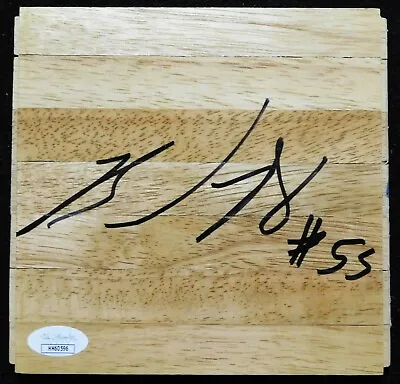 Bernard James Dallas Mavericks Signed 6x6 Floorboard JSA Authenticated • $29.99