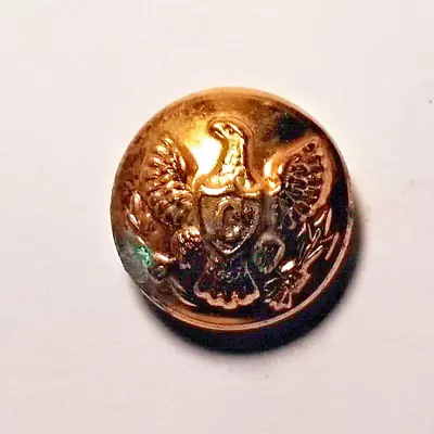 Civil War Relic Perfect U.S. Eagle C (Cavalry) Cuff/kepi Button Superior Quality • $19