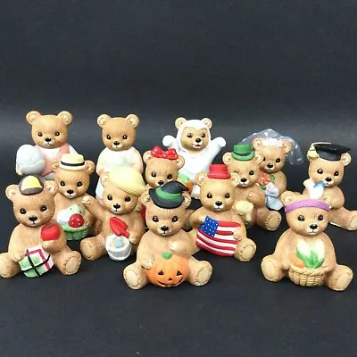 $5.99 • Buy Vintage HOMCO Bears 1413 Seasonal Holiday Porcelain Bear Figures **You Choose**