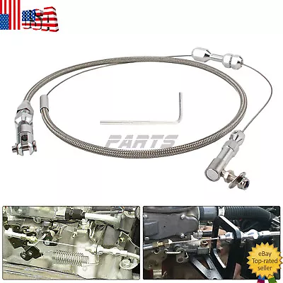 Accelerator 24  Stainless Steel Throttle Cable Braided For Ford Mustang 302 5.0L • $18.90