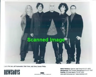 Press Photo: NEWSBOYS 8x10 B&W • $15