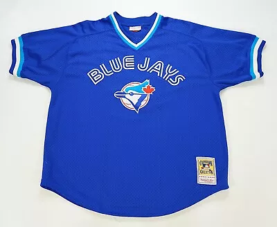 Rare MITCHELL & NESS Joe Carter Toronto Blue Jays Throwback Baseball Jersey 52 • $59.99