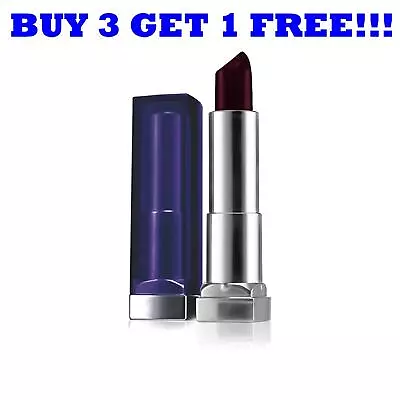 Maybelline Color Sensational Matte Lipstick 887 Blackest Berry • £3.36