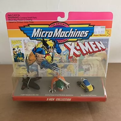 Mirco Machines X-Men Collection Blackbird BoEM Helecarrier Wolverine 4x4 Tracker • $13.63