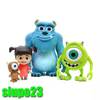 Herocross ~ HVS #046+047+048 Disney Monster Inc Deluxe Set (Mike Sullivan Boo) • $299.99