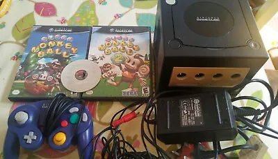 Nintendo GameCube NTSC Japan + USA Console + Game Boy Player + Monkey Ball Games • £135