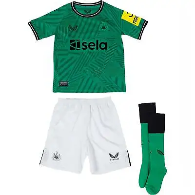 Castore Unisex Kids Newcastle United Away 2023/24 Football Mini Kit • £37.49