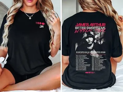 James Arthur Tour 2024 Shirt James Arthur Bitter Sweet Love 2024 World Shirt • £27