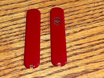 New Victorinox 74mm HANDLE  2 Piece KIT In RED For Executive + Ambassador • $10.95